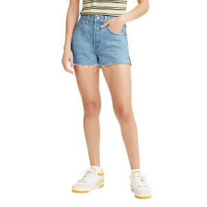 Levi's 501® Original Cutoff Denim Shorts Ojai Light Stone Size 33